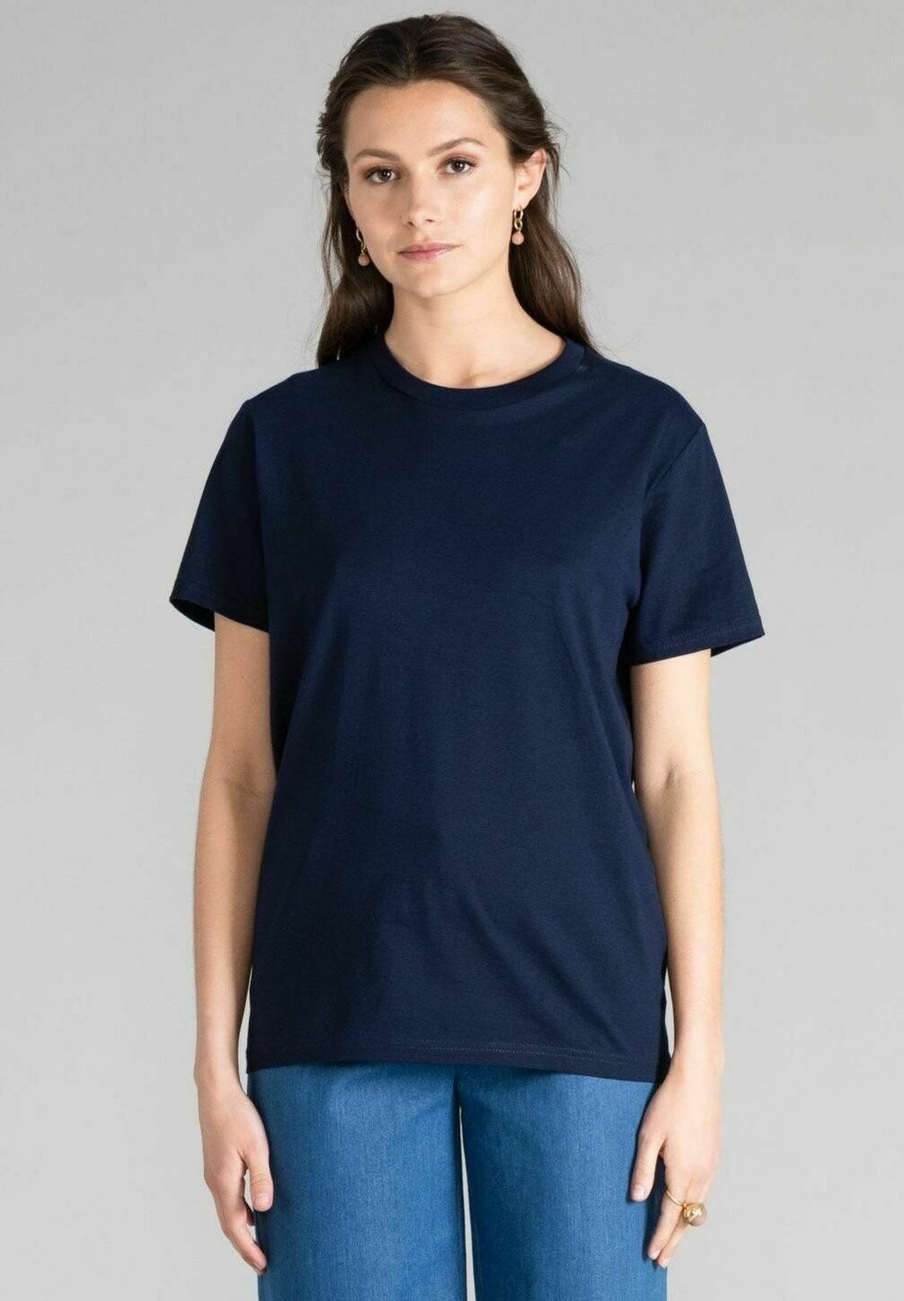 

Футболка базовая ESSENTIAL Jascha Stockholm, цвет navy
