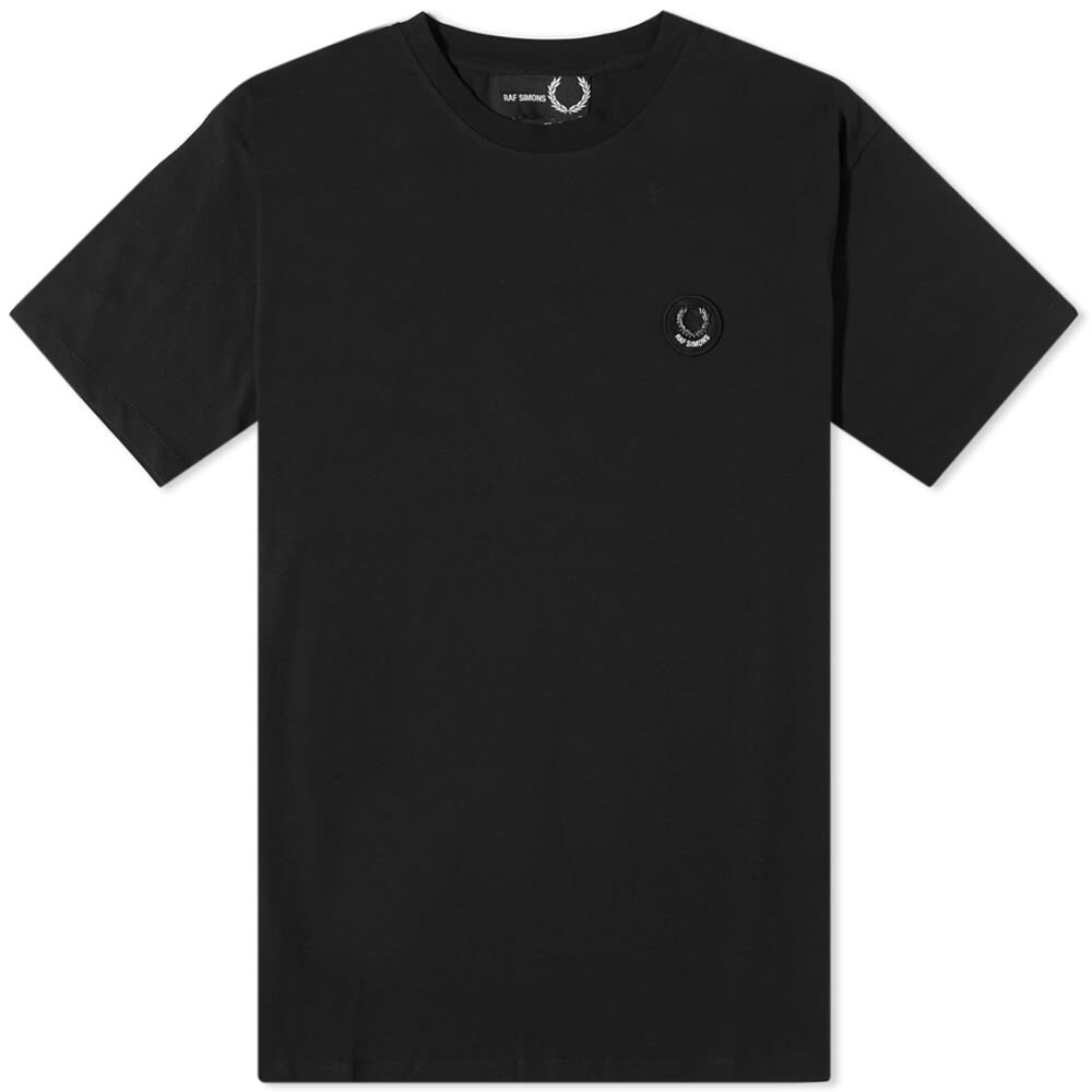 

Футболка Fred Perry x Raf Simons Oversized Print Tee, Черный