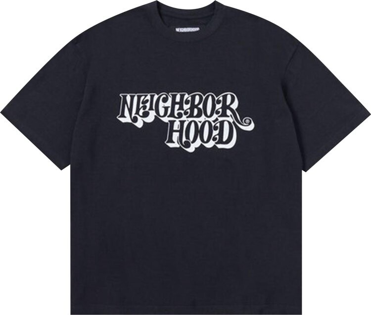 

Футболка Neighborhood Sulfur Dye Short-Sleeve Crew 'Black', черный