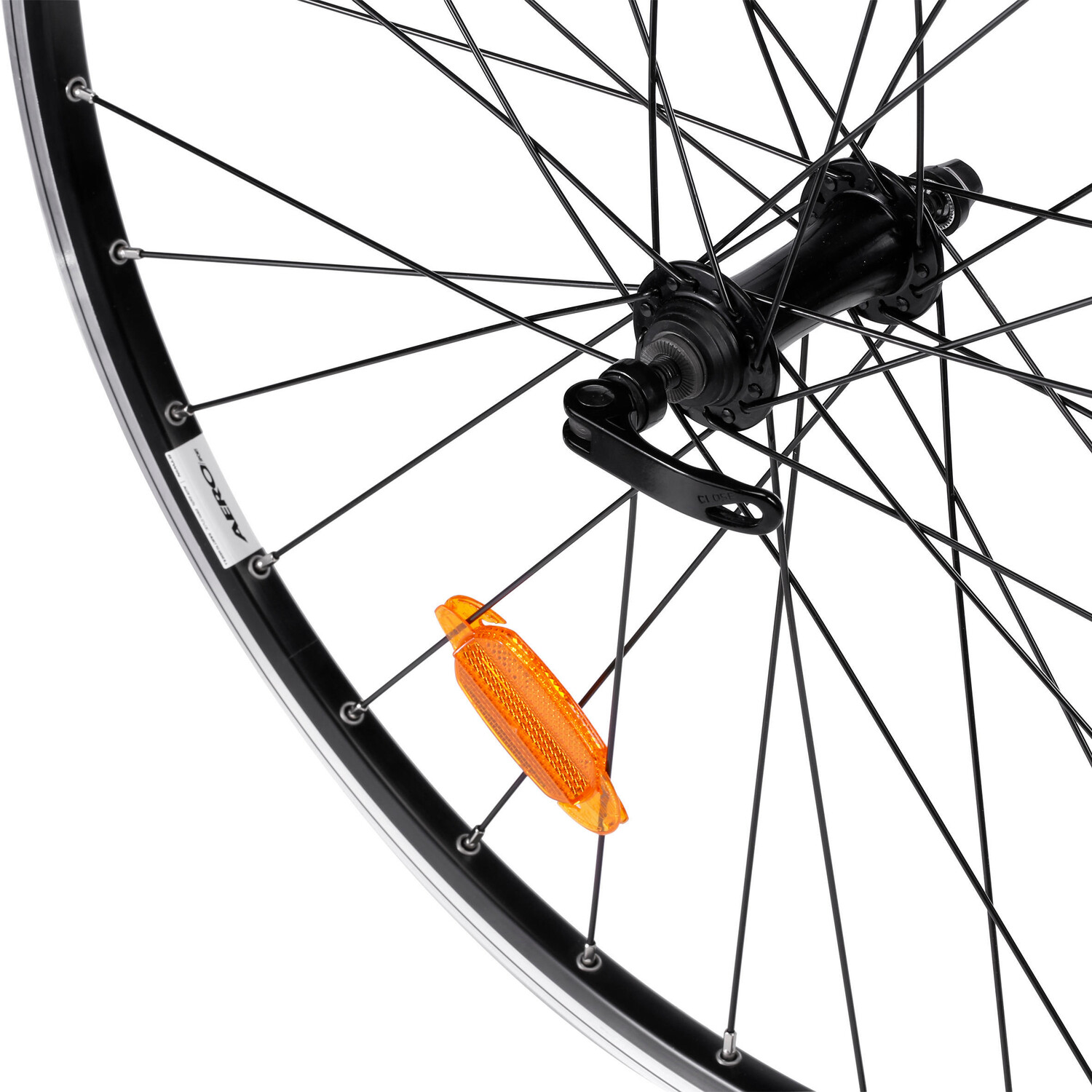 

Переднее колесо шоссейного велосипеда 650 черный BTWIN
