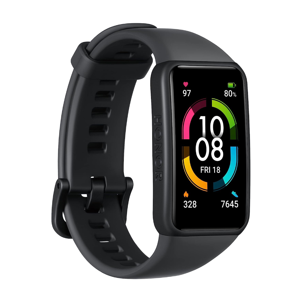 Фитнес-браслет Honor Band 6, черный умный браслет honor band 6 arg b39 black 55026714 001