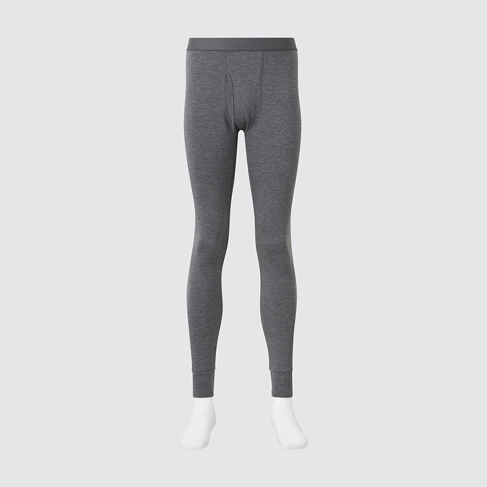 

Мужская футболка Uniqlo Duoshuan HEATTECH с глубоким вырезом, серый