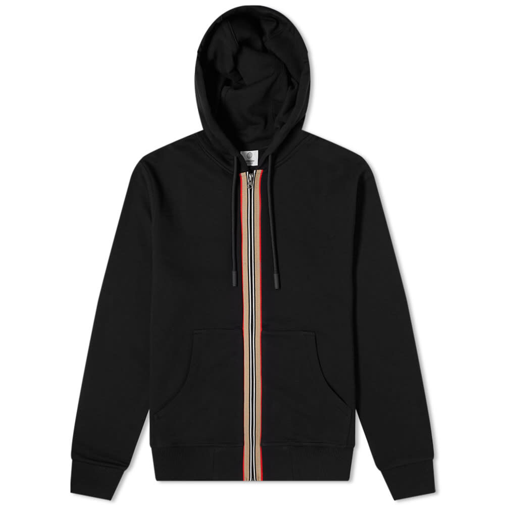 

Толстовка Burberry Lexington Check Placket Zip Hoody