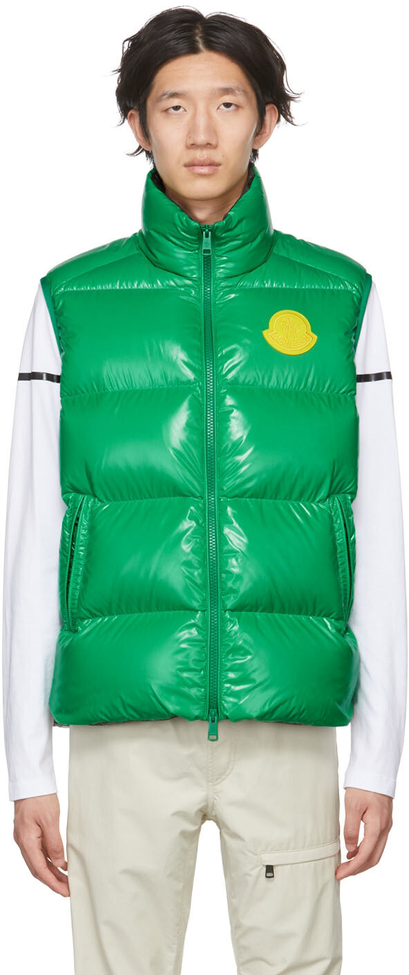 

2 Зеленый пуховый жилет Moncler 1952 Parken Moncler Genius