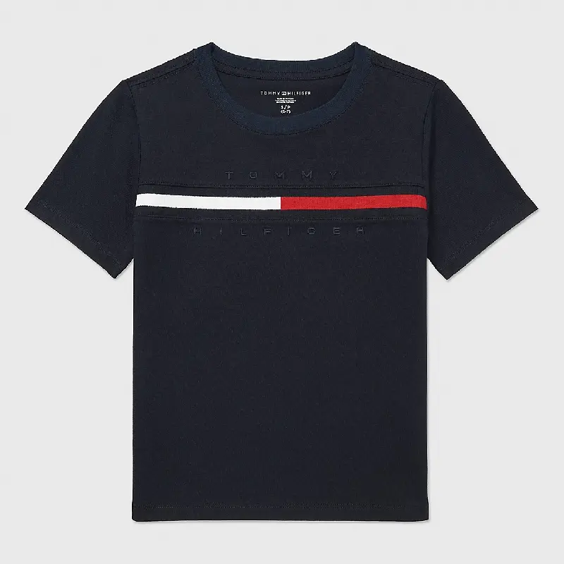 

Футболка Tommy Hilfiger Kids' Flag, черный
