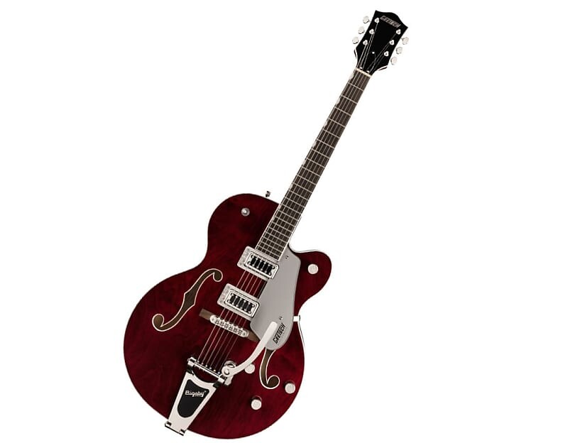 

Gretsch G5420T Electromatic Classic Hollow Body Single Cut с Bigsby - Морилка под грецкий орех с Laurel FB