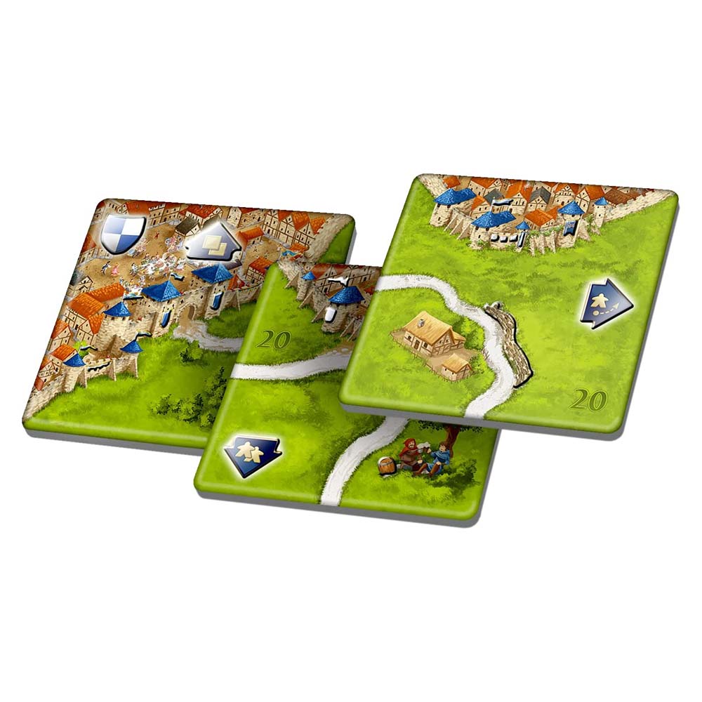 Настольная игра Z-Man Games: Carcassonne 20th Anniversary Edition