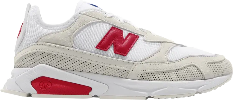 

Кроссовки New Balance X-Racer 'Ivory Red', кремовый