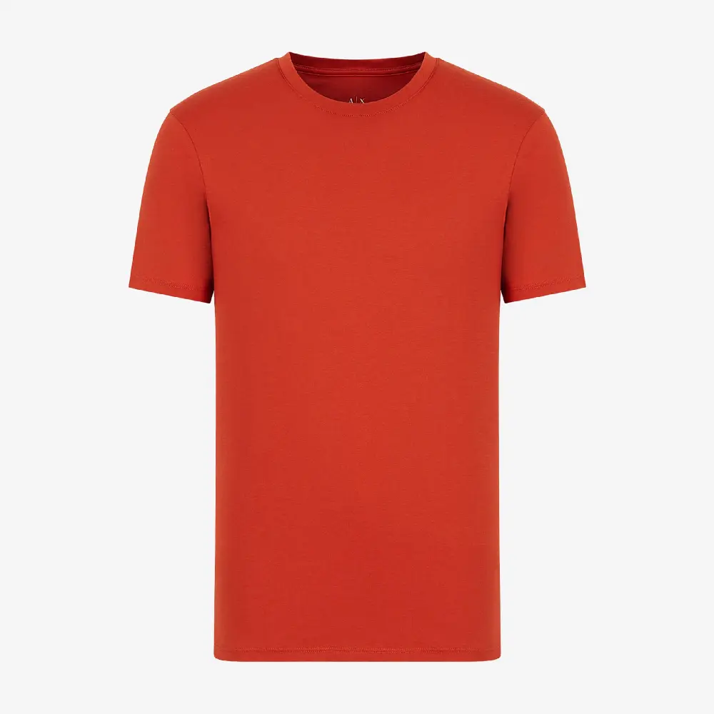 

Футболка Armani Exchange Slim Fit Short Sleeve Pima Cotton, оранжевый
