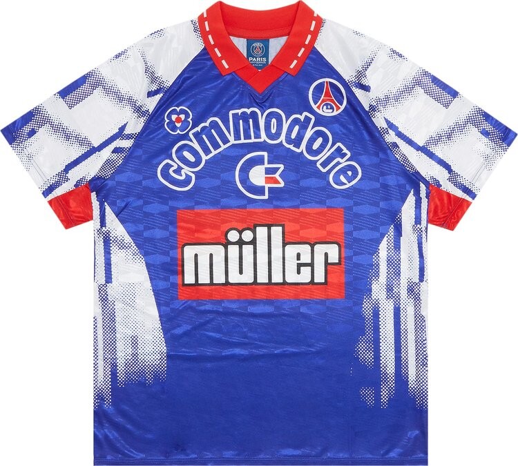 

Футболка Paris Saint-Germain Maillot PSG Exterieur 1992 Jersey 'Blue', синий