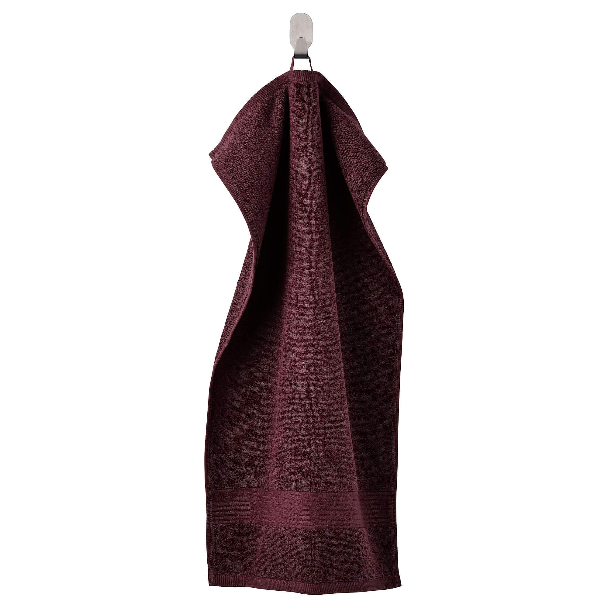 Полотенце для рук IKEA Fredriksjön 40x70 см, темно-красный поглощающее пот полотенце для спортзала 25 110 см удлиненное толстое быстросохнущее мягкое впитывающее пот полотенце для бега с двенадцатью