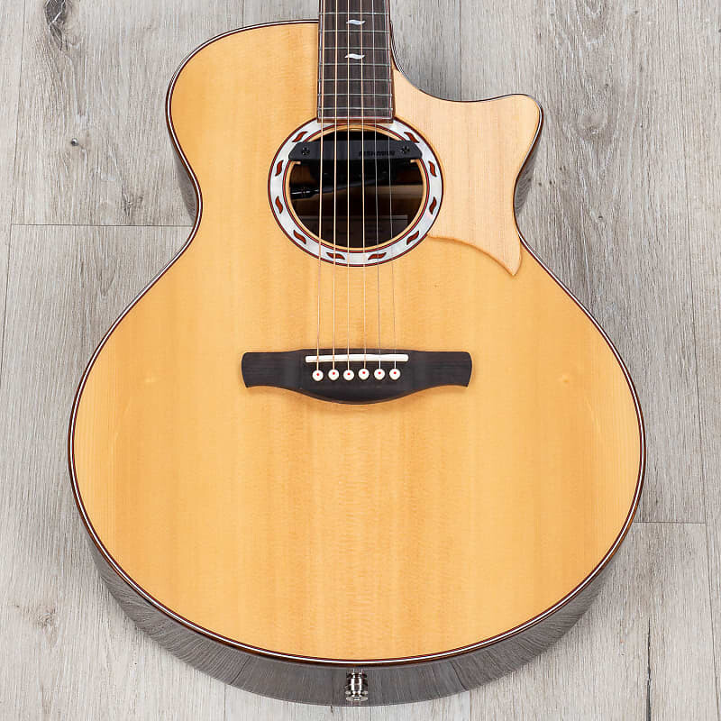 

Акустическая электрогитара Ibanez MRC10 Marcin Patrzalek Signature, дека из массива ситхинской ели MRC10NT