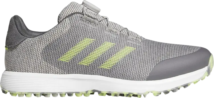 

Кроссовки Adidas S2G BOA 'Grey Solar Yellow', серый