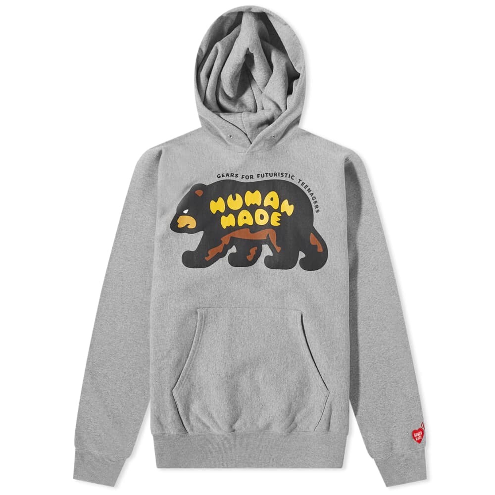 

Толстовка Human Made Bear Popover Hoody, Серый