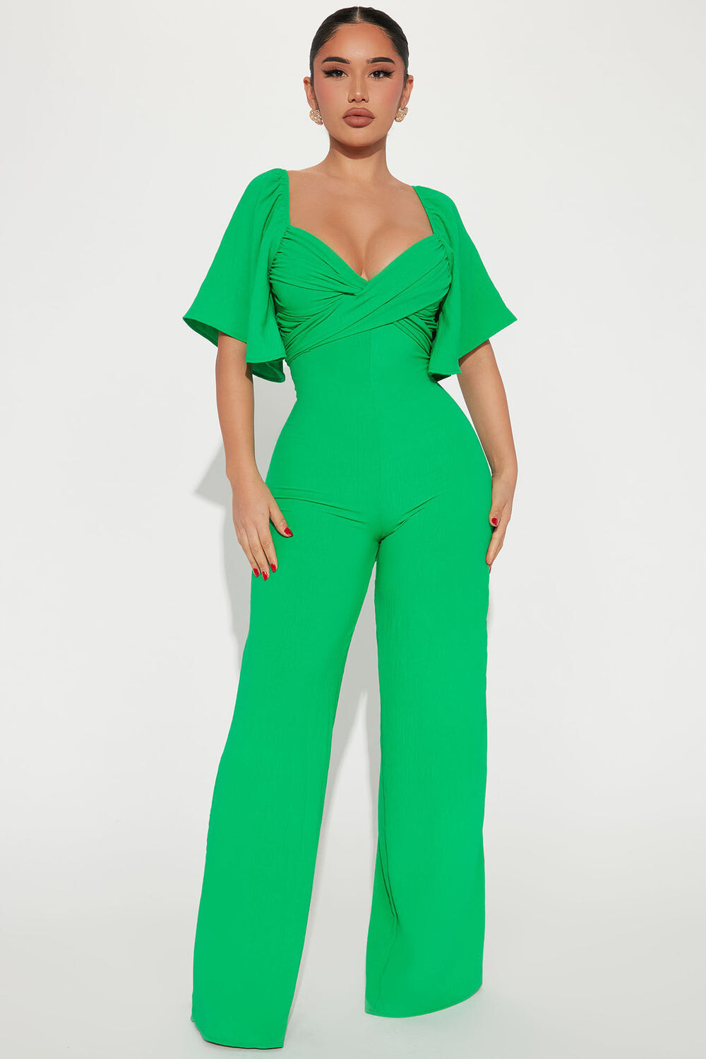 

Комбинезон Fashion Nova R19584MVV, зеленый