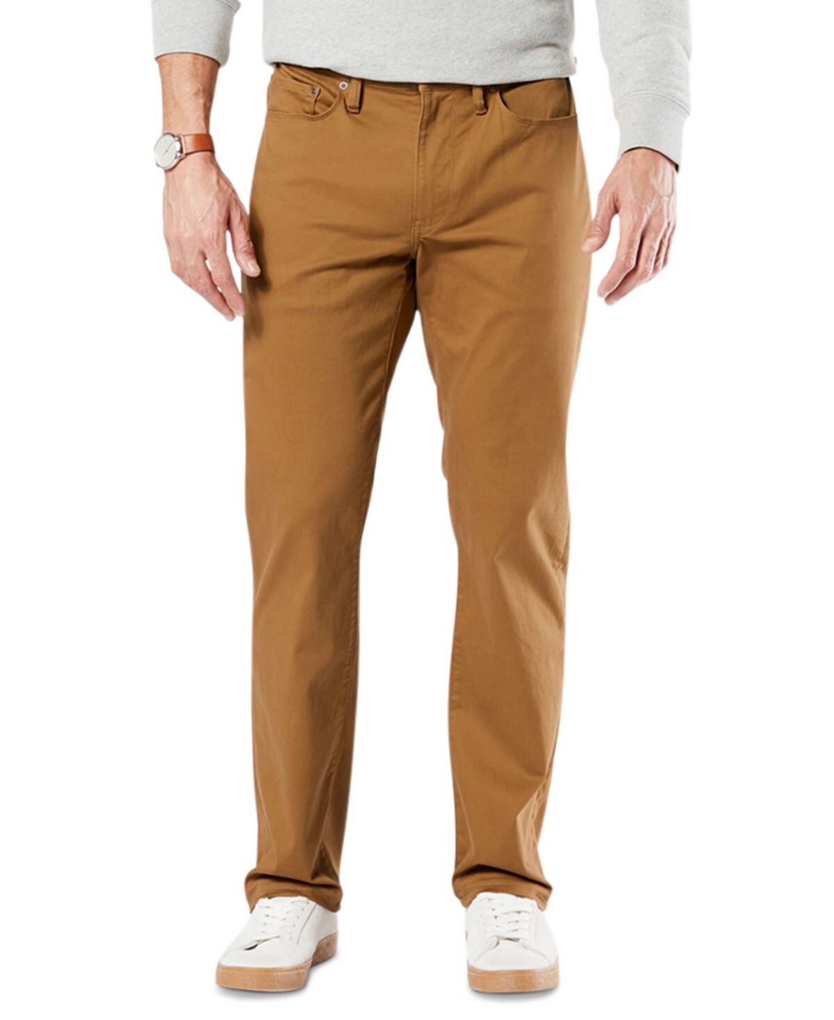 

Мужские брюки прямого кроя jean-cut supreme flex, созданные для macy's Dockers, мульти