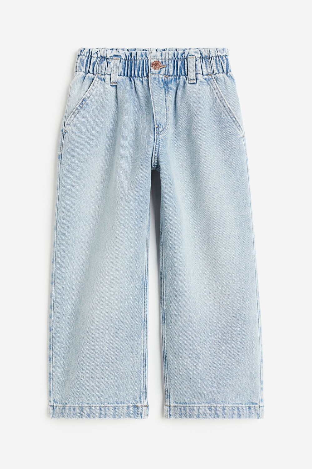

Джинсы H&M Kids Wide Leg Paper-bag, голубой