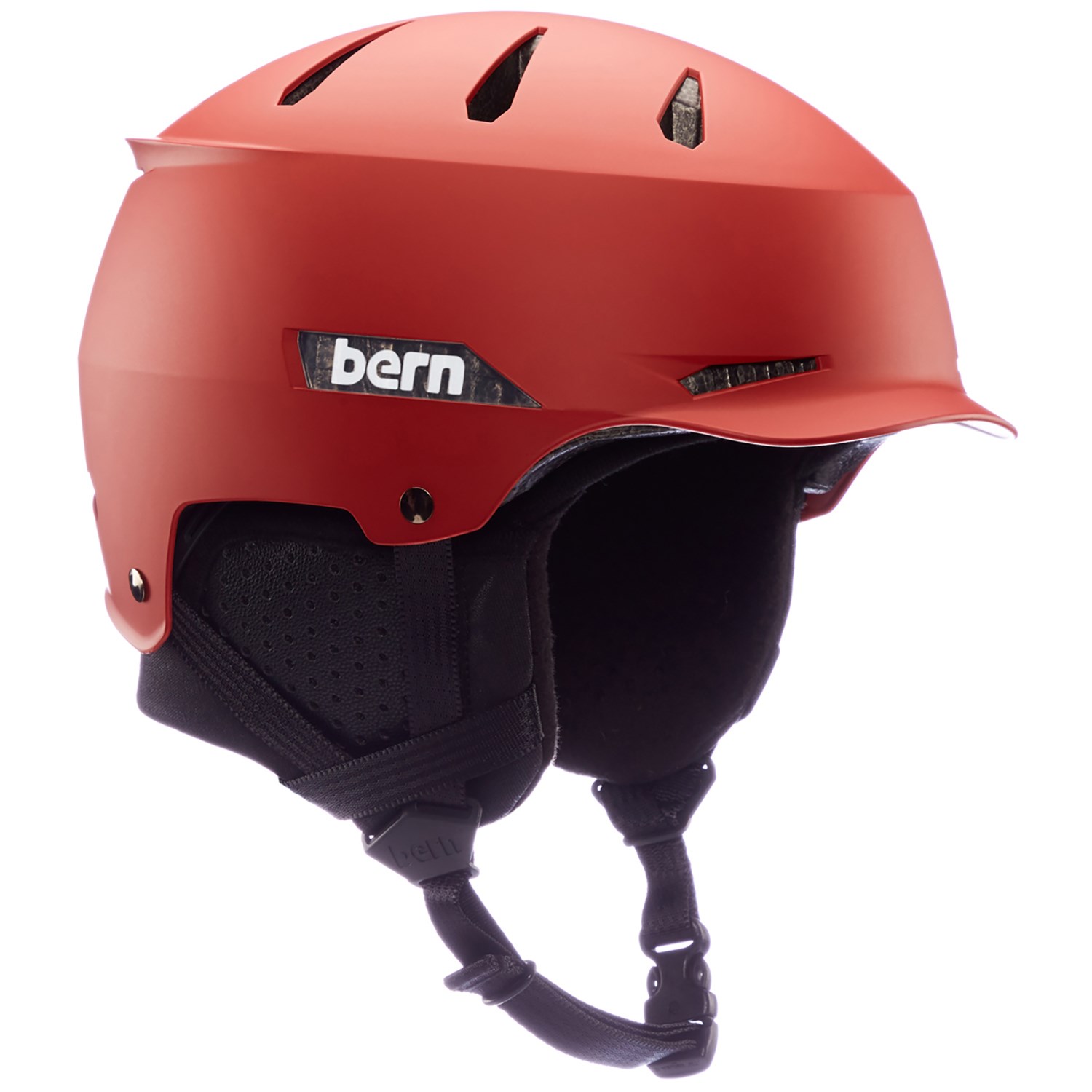 Шлем Bern Hendrix MIPs, ягодный матовый шлем bern hendrix черный