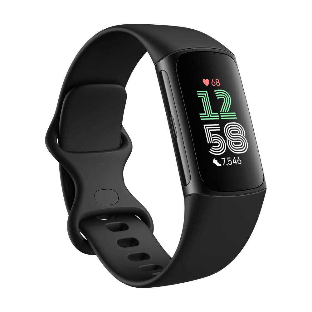 Фитнес-трекер Fitbit Charge 6 GA05195-WW, Obsidian/Black фитнес трекер geozon fit plus red g sm14red