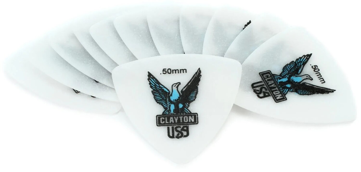 

Медишки Clayton Acetal закругленные треугольные, 12 шт., 0,50 мм