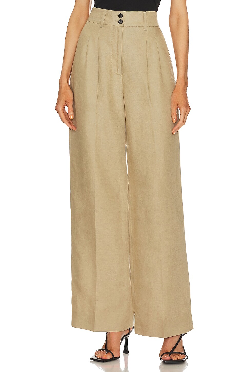 

Брюки ALLSAINTS Petra Trouser, цвет Light Beige