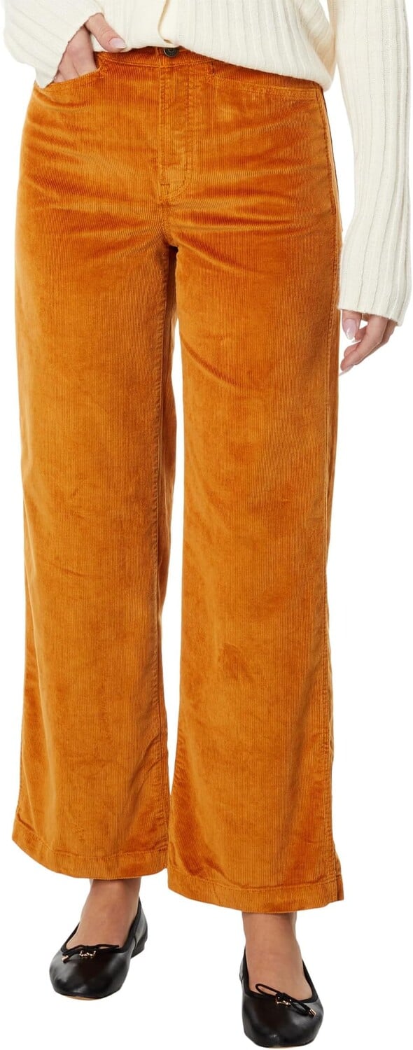 

Вельветовые широкие брюки Emmett 2.0 Madewell, цвет Fresh Cider