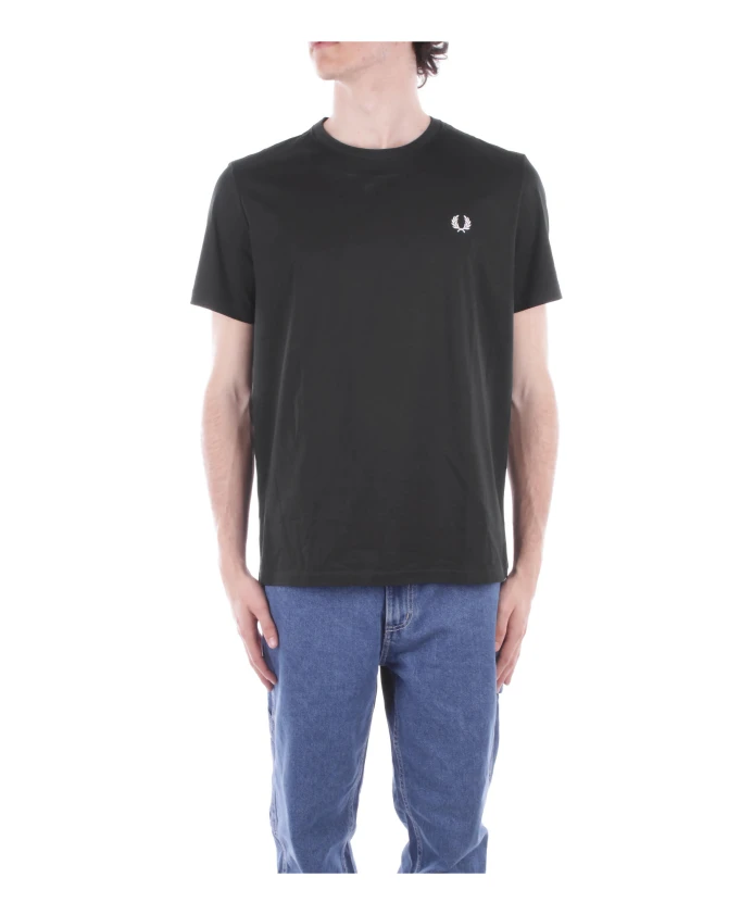 

Футболка с логотипом S спереди Fred Perry, зеленый