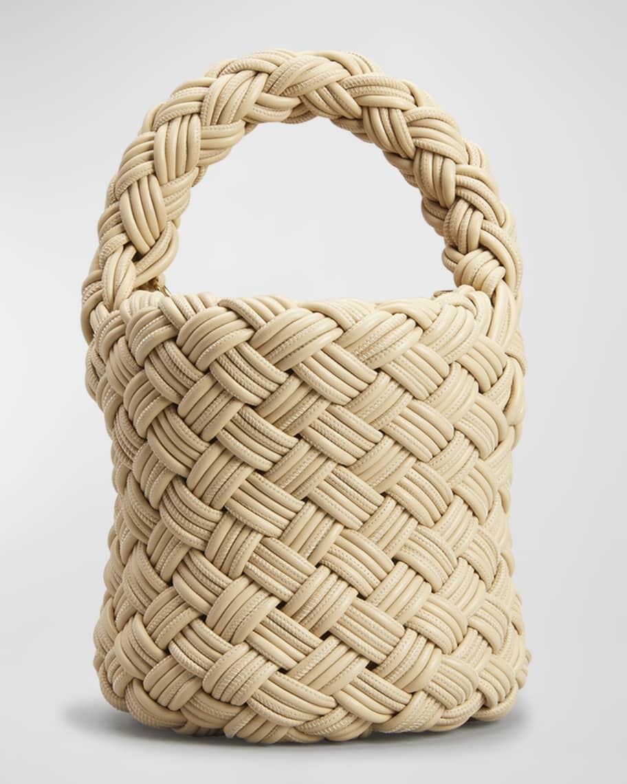 

Сумка-ведро Kalimero Mini Intreccio Bottega Veneta