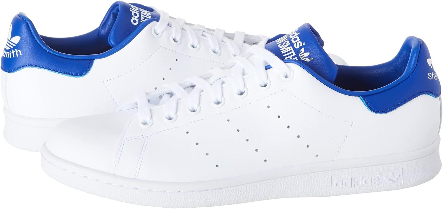 

Кроссовки Stan Smith adidas, цвет White/White/Semi Lucid Blue