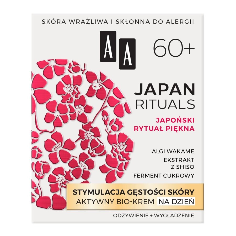 

AA Japan Rituals 60+ стимуляция плотности кожи активный биокрем на день 50мл