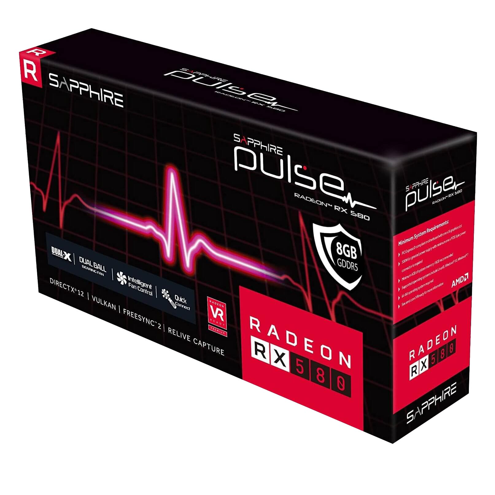 Видеокарта Sapphire Pulse 11265-05-20G RX 580, 8GB – купить из-за границы  через сервис «CDEK.Shopping»