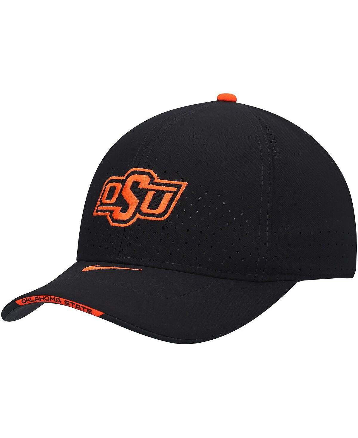 

Мужская черная кепка Oklahoma State Cowboys 2021 Sideline Classic99 Performance Flex Hat Nike