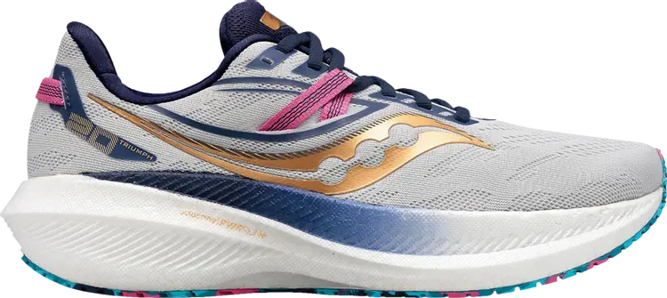 

Кроссовки Saucony Wmns Triumph 20 Wide Prospect Glass, серый