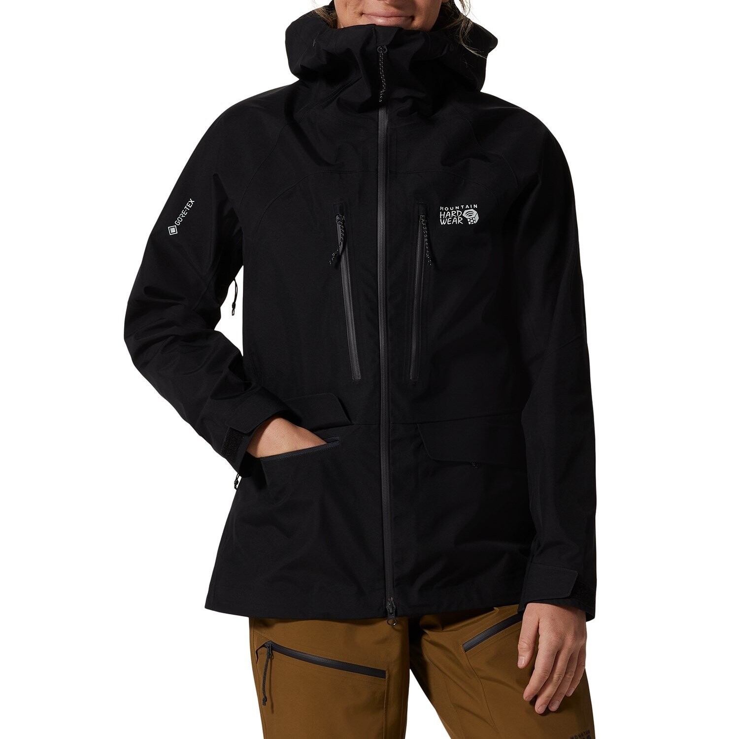 

Куртка Mountain Hardwear Boundary Ridge Goretex 3L женская, черный