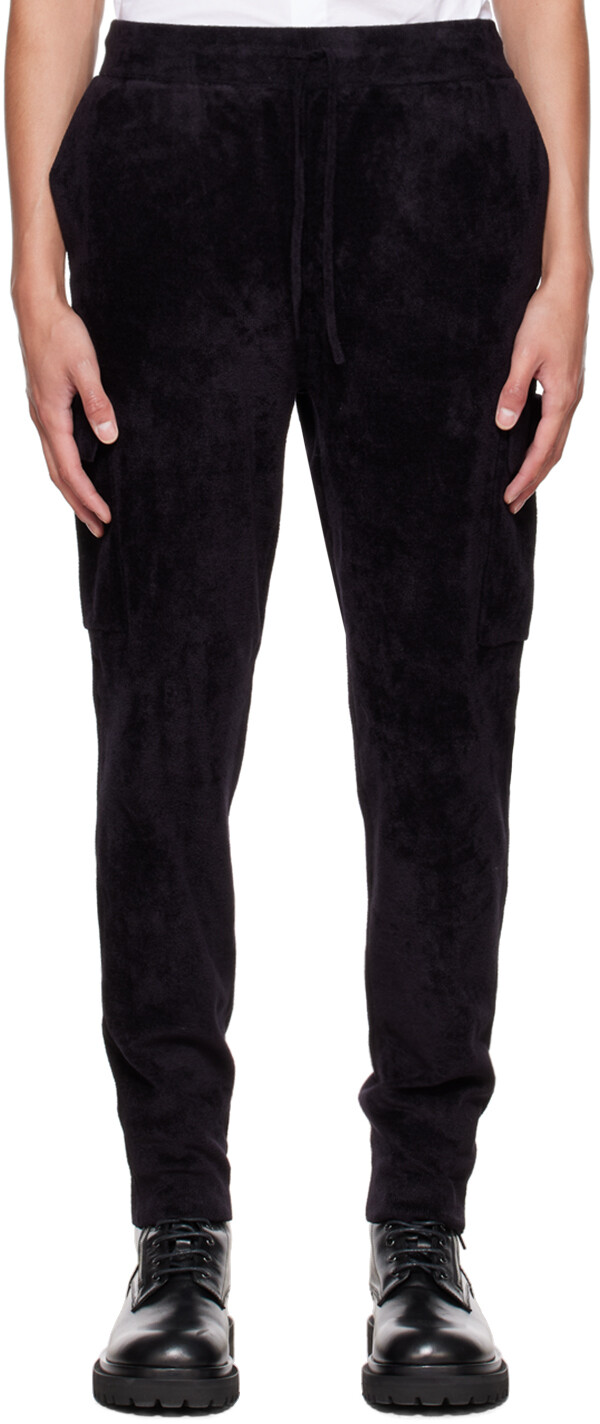 

Черные брюки карго Lounge Helmut Lang