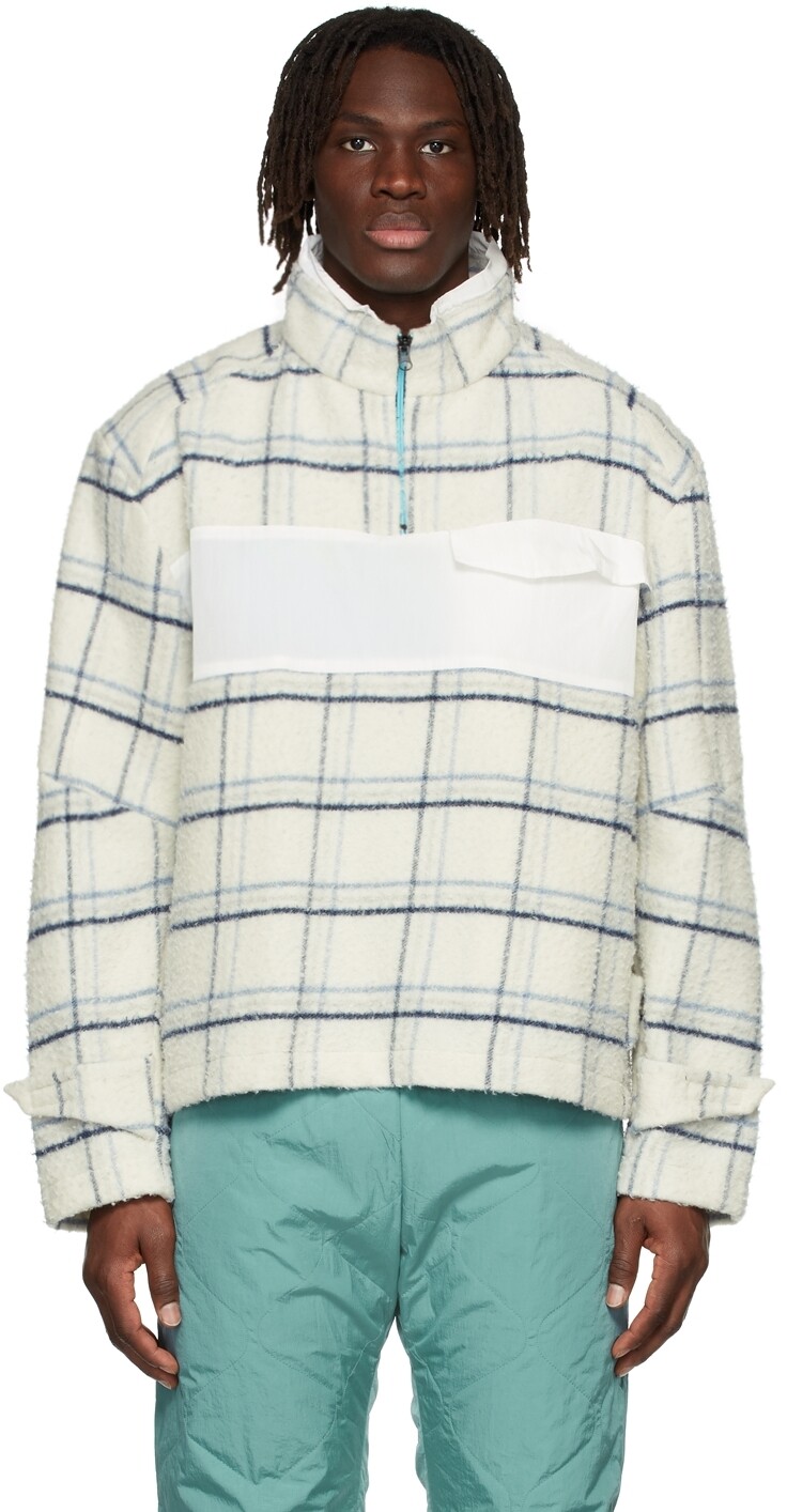 

Эксклюзивная флисовая спортивная куртка SSENSE Off-White RK, Серый