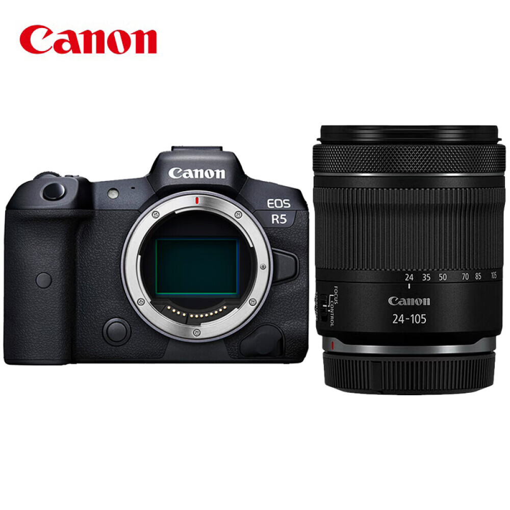 

Фотоаппарат Canon EOS R5 8K Vlog HD RF 24-105mm