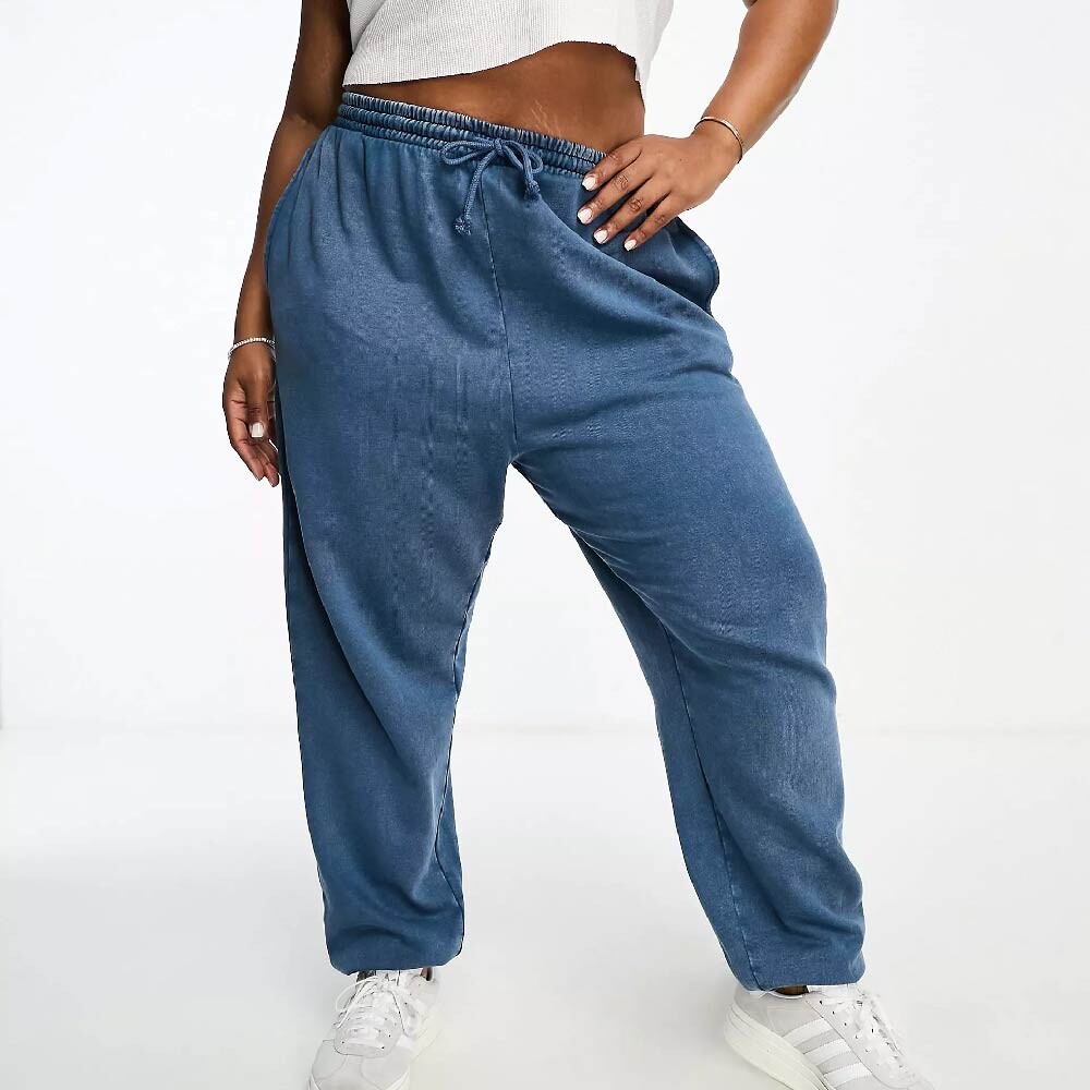 

Спортивные брюки Asos Design Curve, темно-синий