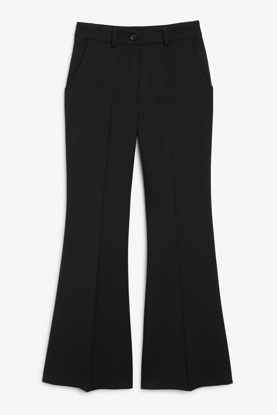 

Расклешенные брюки Monki, черный