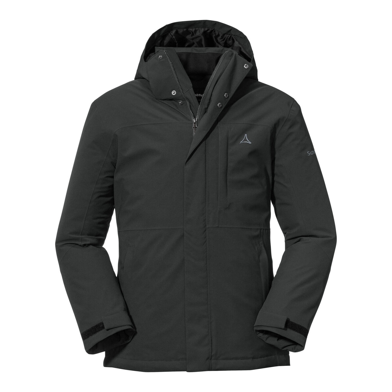 

Походная куртка Schoffel Bastianisee M для походов и треккинга мужская непромокаемая, черный
