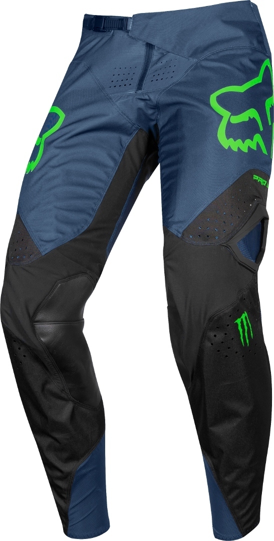 Брюки FOX 360 PC для мотокросса, зеленый/черный/темно-синий брюки uniqlo brushed jersey темно зеленый