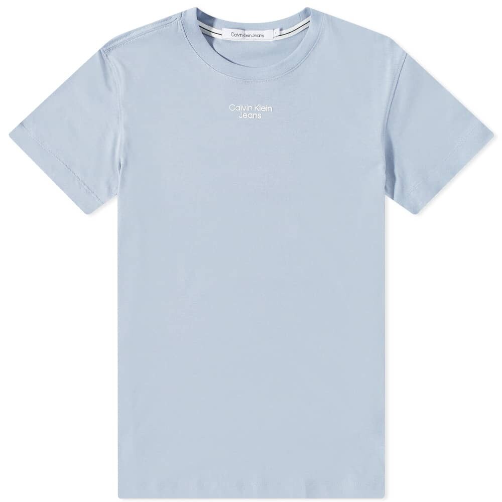 

Футболка Calvin Klein Stacked Logo Tee