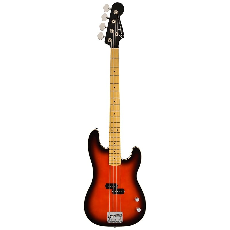 

Fender Aerodyne Special Precision Bass, Hot Rod Burst с сумкой Deluxe Gig Bag