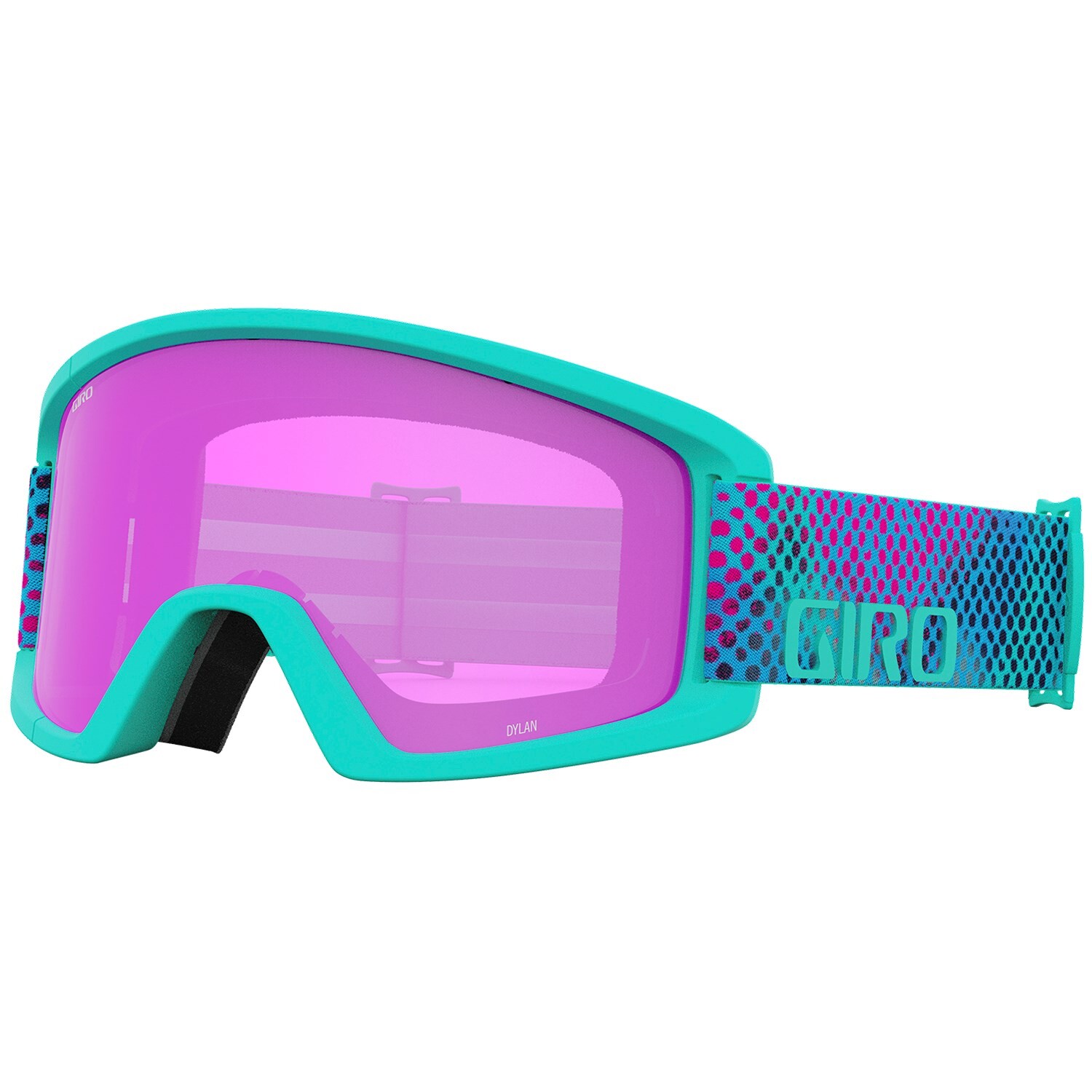 

Giro Dylan Goggles — женские, screaming teal chroma dot