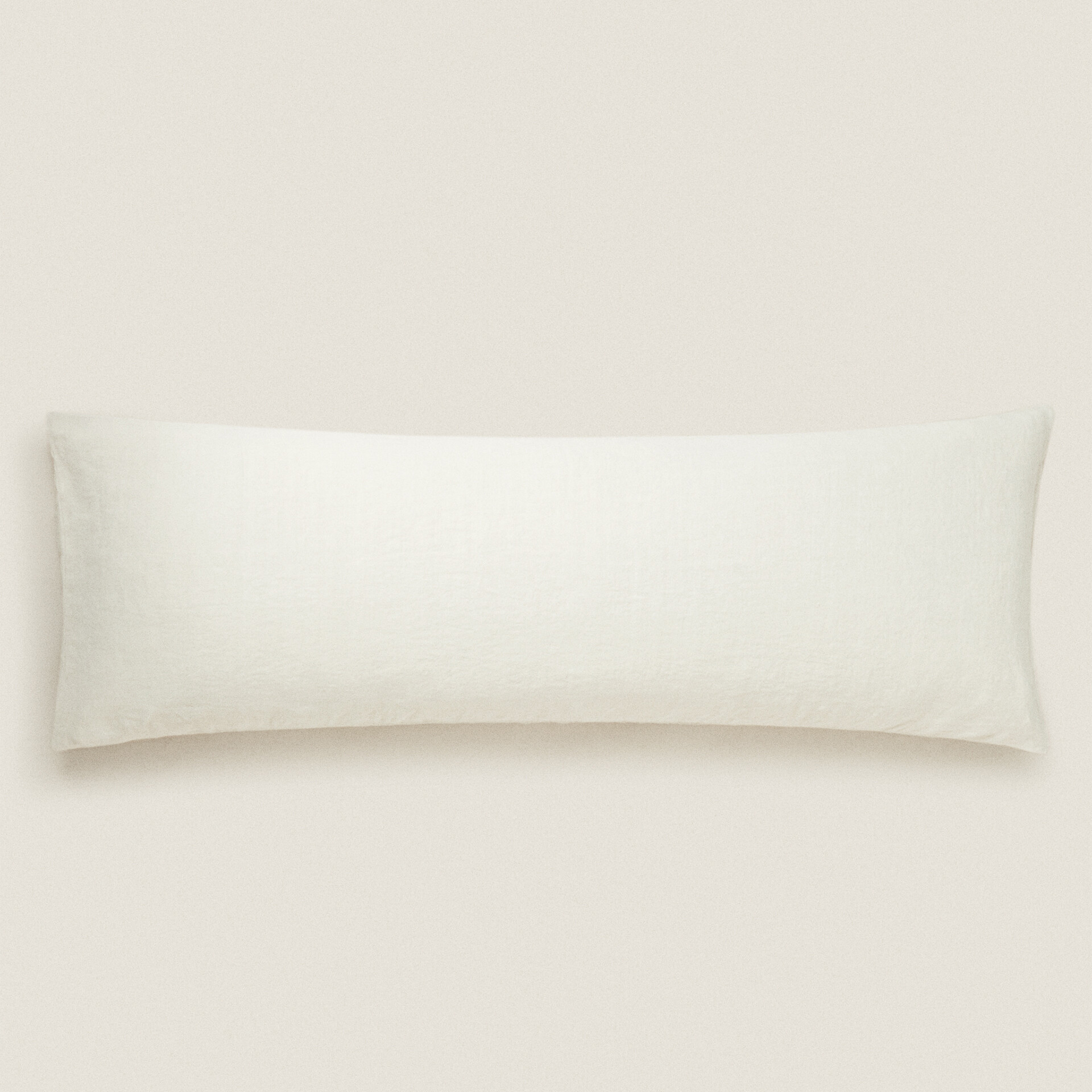 Чехол для подушки Zara Home Washed Linen, светло-песочный