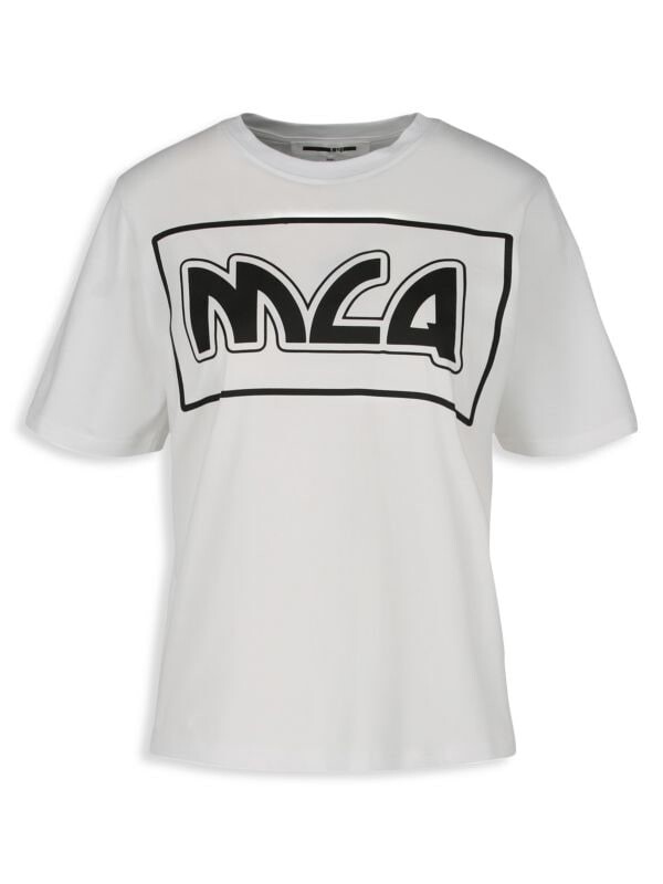 

Футболка с логотипом McQ Alexander McQueen Optic white