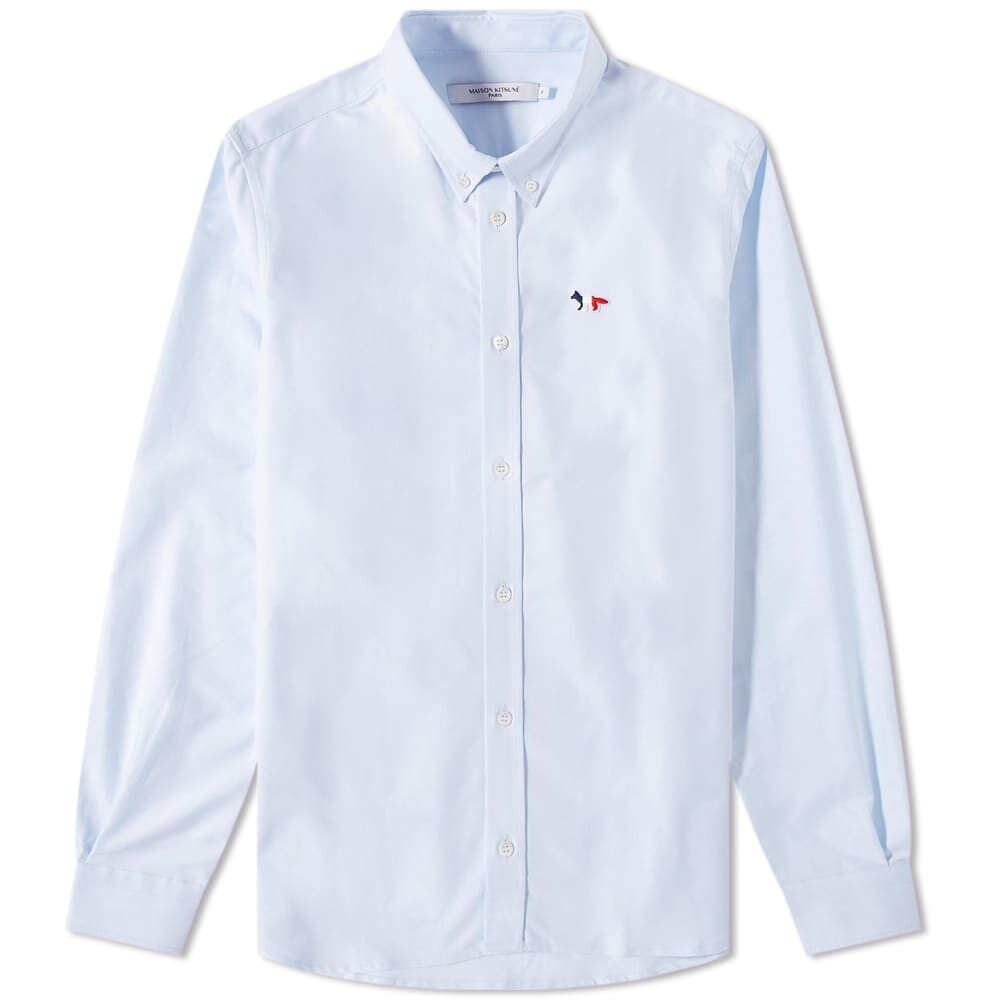 

Рубашка Maison Kitsuné Tricolor Fox Patch Classic Shirt