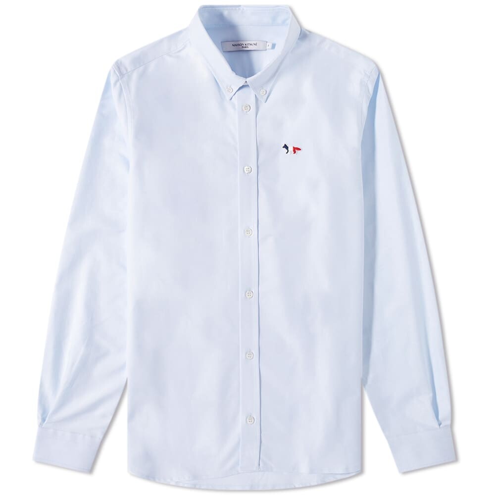 Рубашка Maison Kitsuné Tricolor Fox Patch Classic Shirt