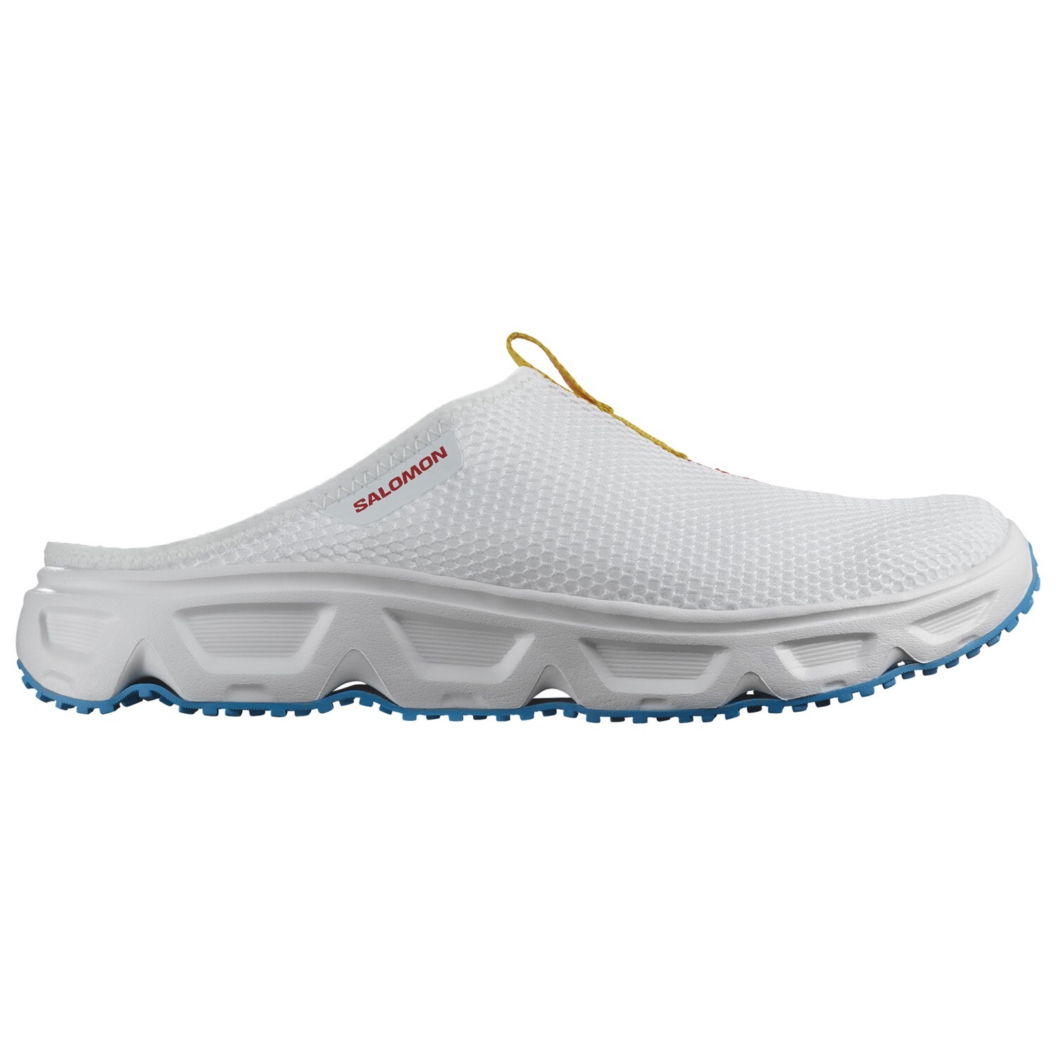 

Сандалии Salomon Reelax Slide 6 0, цвет White/Transcend Blue/Lemon