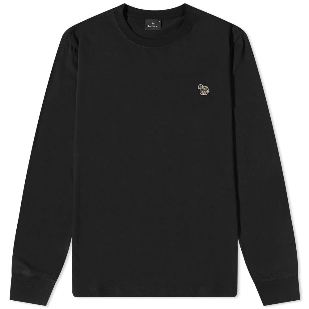 

Футболка Paul Smith Long Sleeve Zebra Logo Tee, Черный